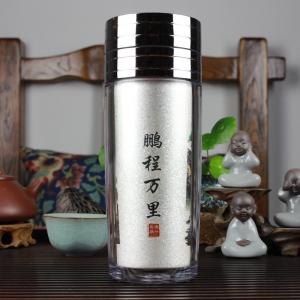 純銀禮品定制-真空純銀保溫杯定制