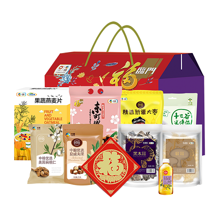 2019春節(jié)中糧福臨門大禮包398型3994g